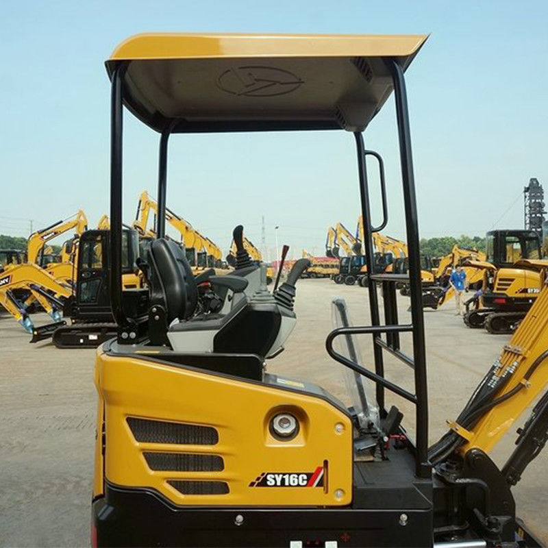 Excavatrice mini SY16C de 1850 kg 1 tonne avec moteur Yanmar et point de vente unique