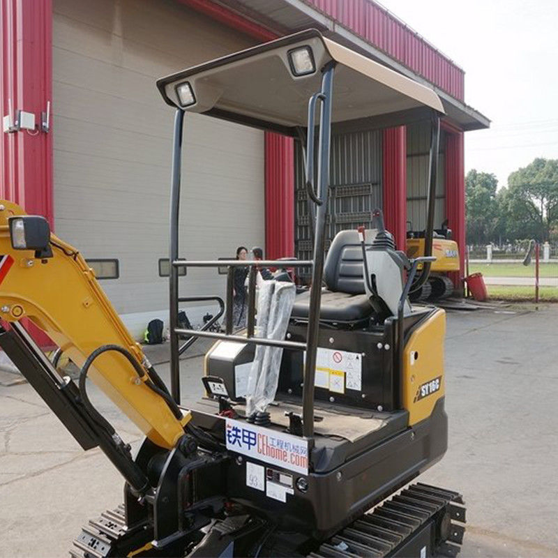 Excavatrice mini SY16C de 1850 kg 1 tonne avec moteur Yanmar et point de vente unique