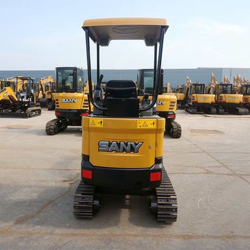 SANY SY16C mini-excavatrice de 1 tonne avec pompe hydraulique importée et hauteur de creusement de 3665 mm