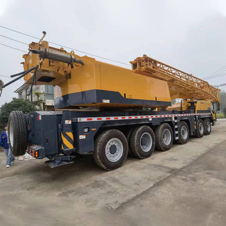 Jaune Grue hydraulique usée de 50 tonnes pour camions QY25K5-I QY25KD QY25K 33m Hauteur de levage