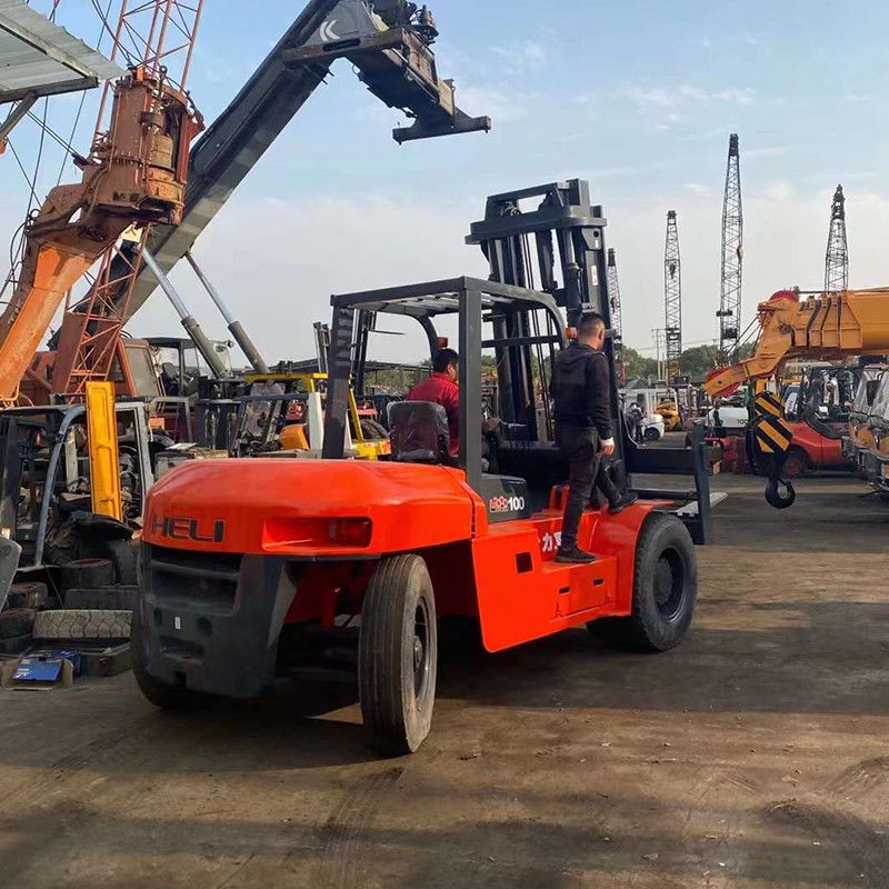 Téléchargeuse électrique à héliport de 12 à 16 tonnes équipée d'un moteur diesel et d'outils de levage lourds