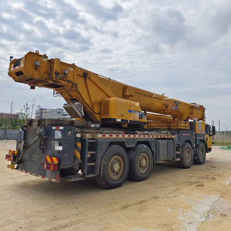 Jaune Grue hydraulique usée de 50 tonnes pour camions QY25K5-I QY25KD QY25K 33m Hauteur de levage