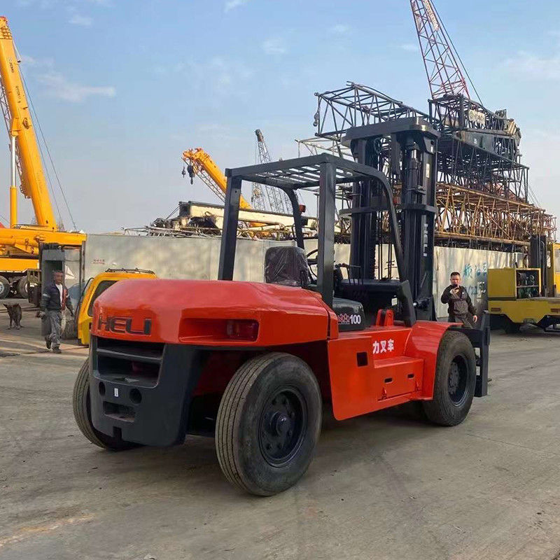 Téléchargeuse électrique à héliport de 12 à 16 tonnes équipée d'un moteur diesel et d'outils de levage lourds