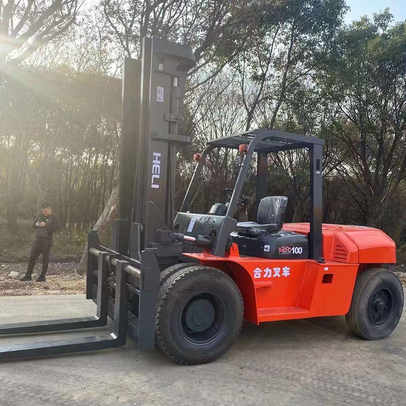 Téléchargeuse électrique à héliport de 12 à 16 tonnes équipée d'un moteur diesel et d'outils de levage lourds