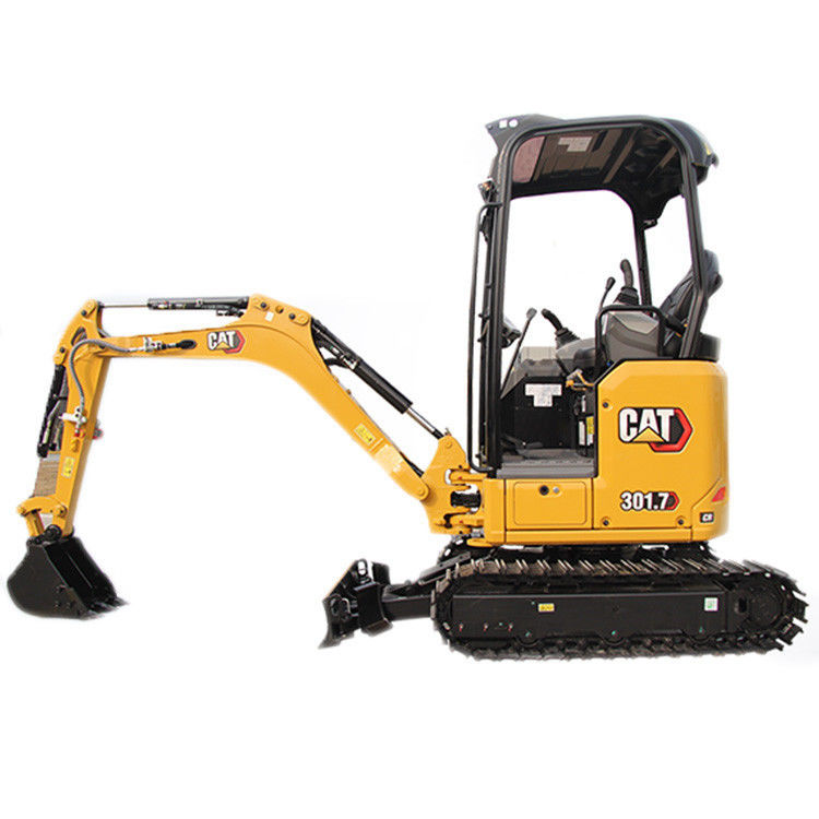 Catégorie 301.7CR 2 tonnes mini-excavatrice à rampe utilisée avec une profondeur maximale de creusement de 2350 mm