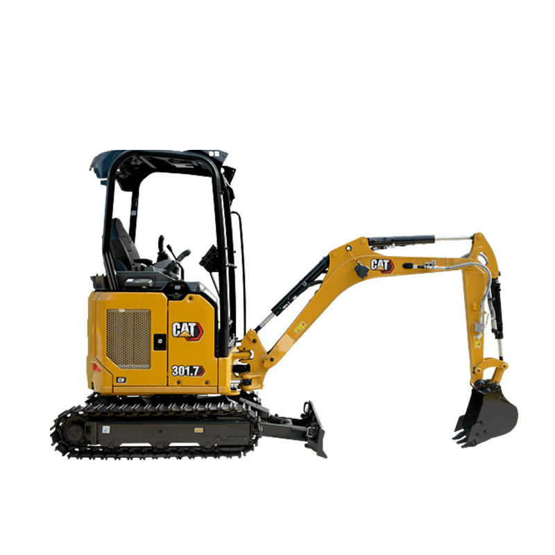 Chine Cat 301.7CR Fabriqué directement 2 tonnes Mini Excavateur avec rayon de creusement maximal de 2400mm