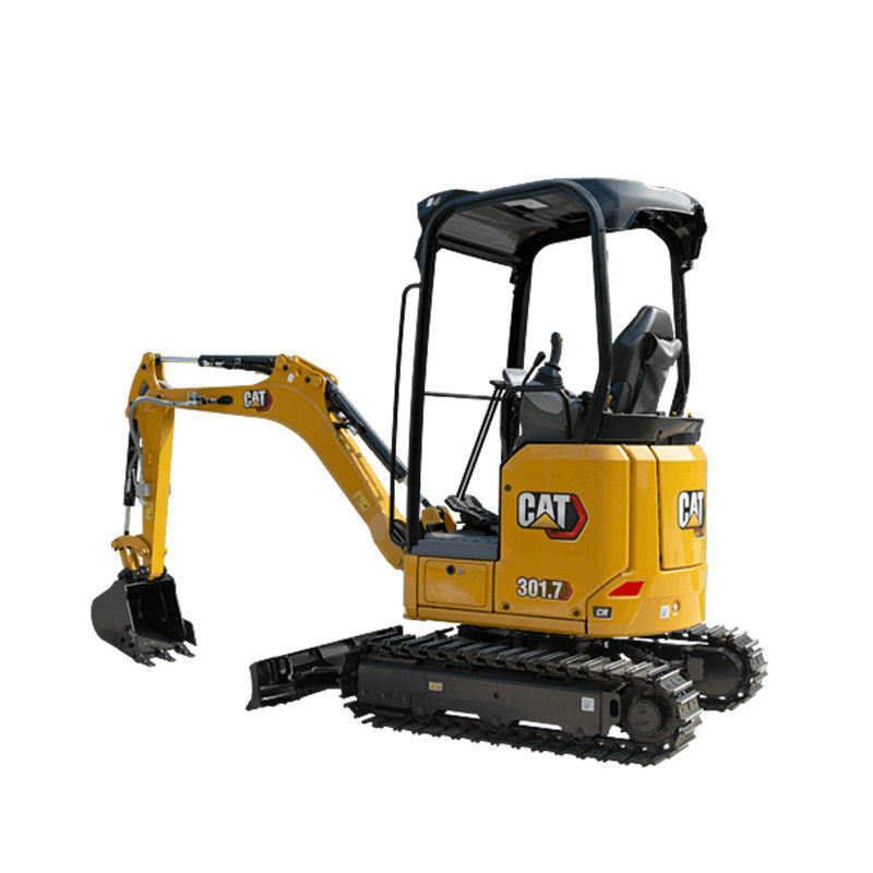 Chine Cat 301.7CR Fabriqué directement 2 tonnes Mini Excavateur avec rayon de creusement maximal de 2400mm