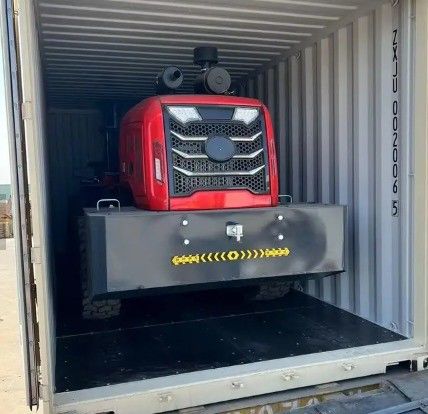 Capacité de chargement de 3000 kg, chariot élévateur TDER 4 roues motrices tout terrain équipé d'un moteur Isuzu ou Cummins EPA