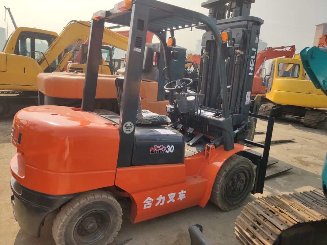 3 tonnes de chariot élévateur électrique HELI d'occasion Couleur originale et capacité de levage nominale 5 tonnes