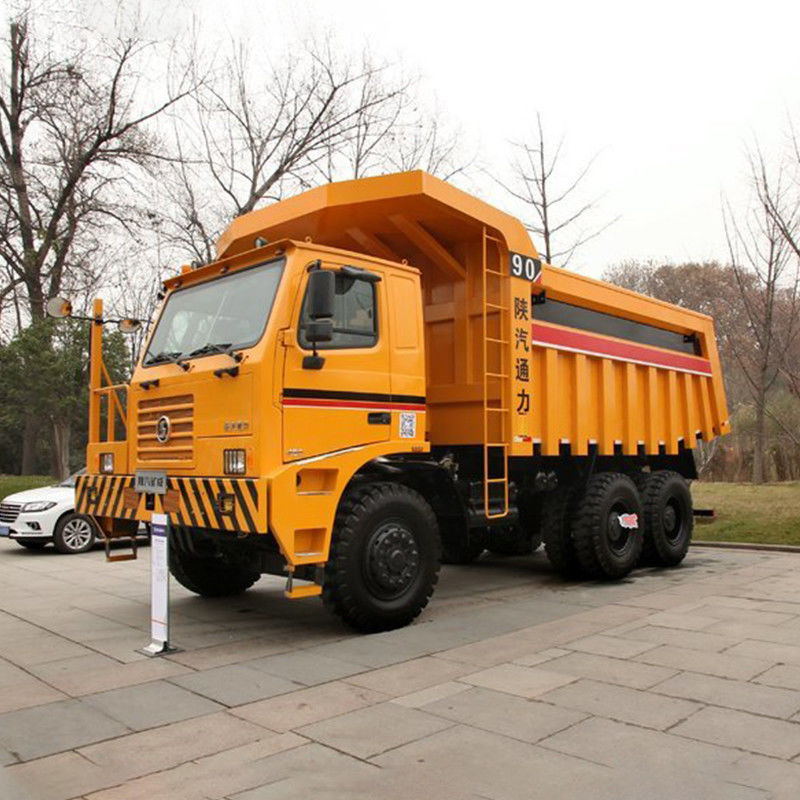Camion de déchargement minier de 340 chevaux avec une capacité de réservoir de carburant de 500 à 600 litres et une capacité de chargement de 60 à 70 tonnes