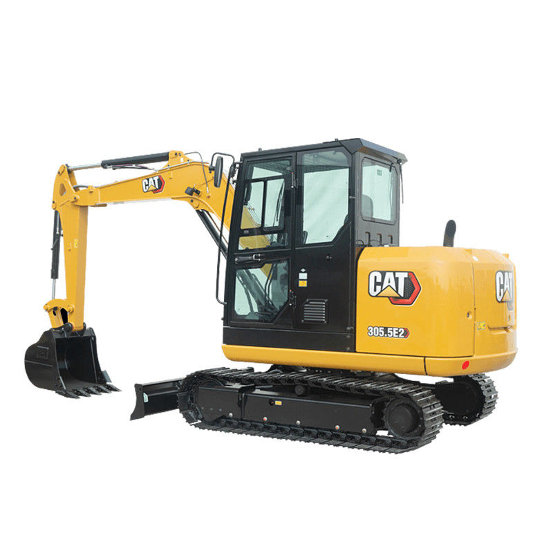 Excavatrice miniature utilisée de 5 tonnes directement par le propriétaire Cat 305.5E2 Excavatrice miniature rampante