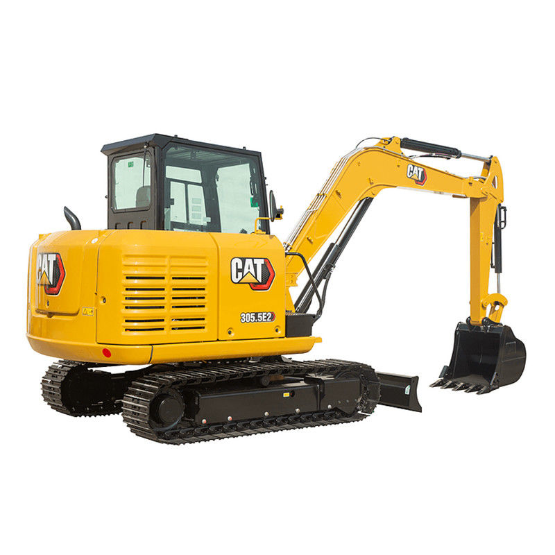 Excavatrice miniature utilisée de 5 tonnes directement par le propriétaire Cat 305.5E2 Excavatrice miniature rampante
