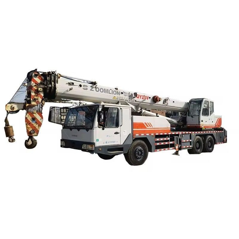 Machinette de levage de grue de 50 tonnes Grues mobiles originales pour camions 25 tonnes pour camions utilisés