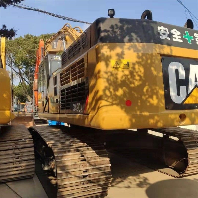 Excavateur à rouleaux CAT 349E d'occasion avec une capacité de seau de 1,2 M3 et 2001-4000 heures de travail