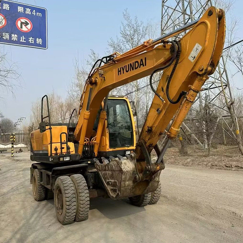 Excavateur à roues de machine Hyundai Origin Excavateurs 150W-9 usagés à vendre