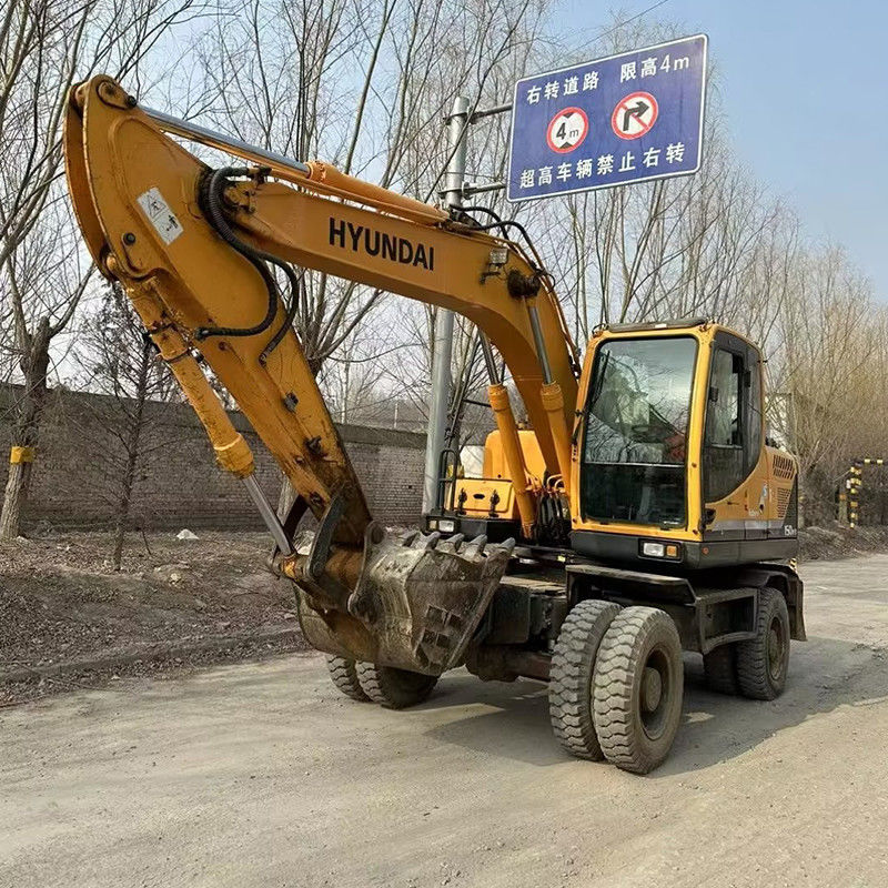 Excavateur à roues de machine Hyundai Origin Excavateurs 150W-9 usagés à vendre