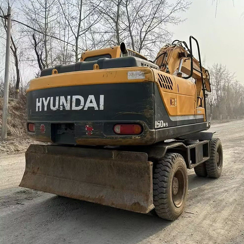 Excavateur à roues de machine Hyundai Origin Excavateurs 150W-9 usagés à vendre