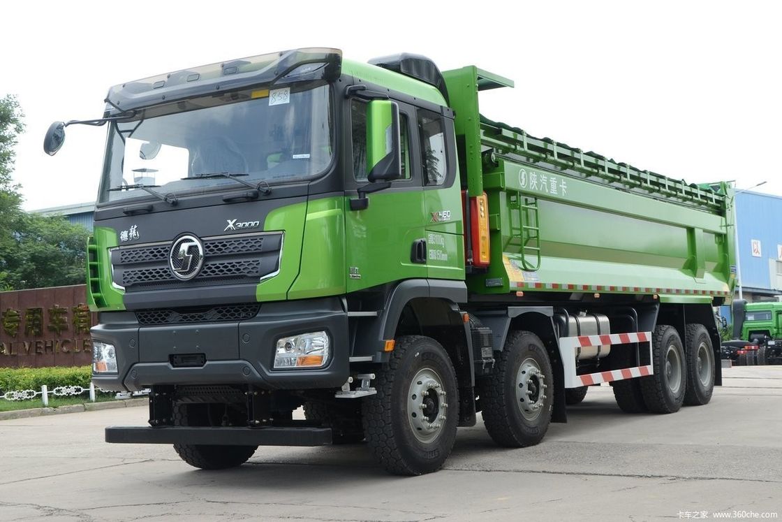 High Horsepower 351 450hp Shacman F2000 f3000 6x4 8x4 30 tonnes camion de décharge à bascule pour l'Algérie
