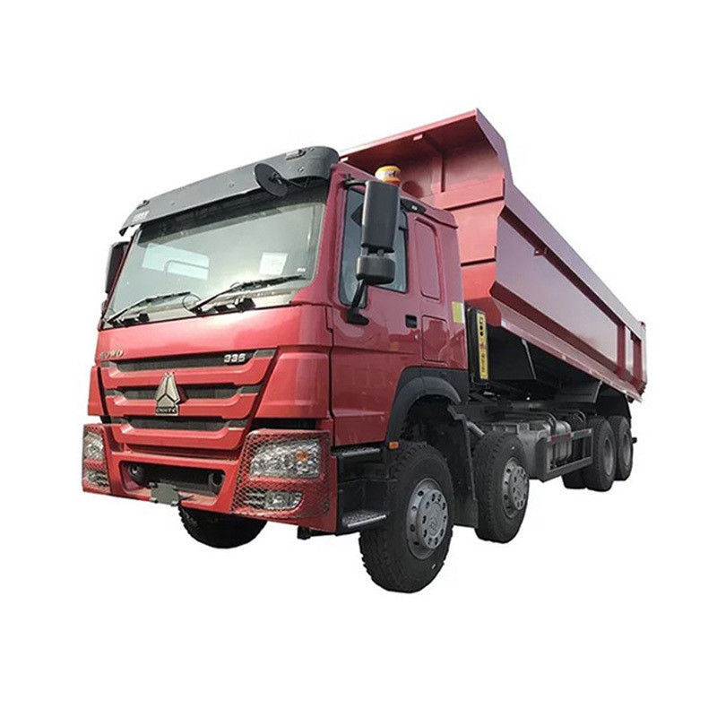 HOWO Sinotruck 8*4 Drive Dump Truck pour le transport de l'ingénierie climatiseur manuel