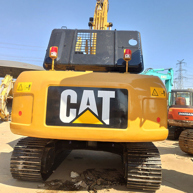 Couleur d'origine 20 tonnes Excavateur de chat de chenille 320d avec heures de travail 4001-6000