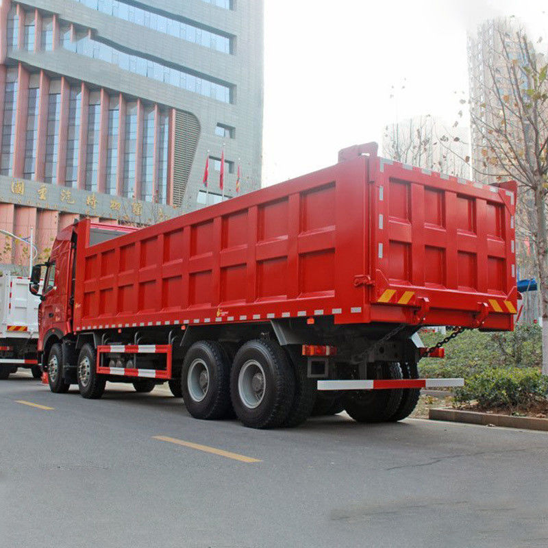 HOWO Sinotruck 8*4 Drive Dump Truck pour le transport de l'ingénierie climatiseur manuel