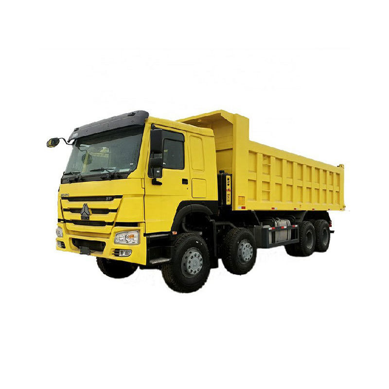 12 Nombre de pneus Howo 8x4 camions-déchargeurs camions-déchargeurs avec une capacité de réservoir de carburant de 300 à 400 litres