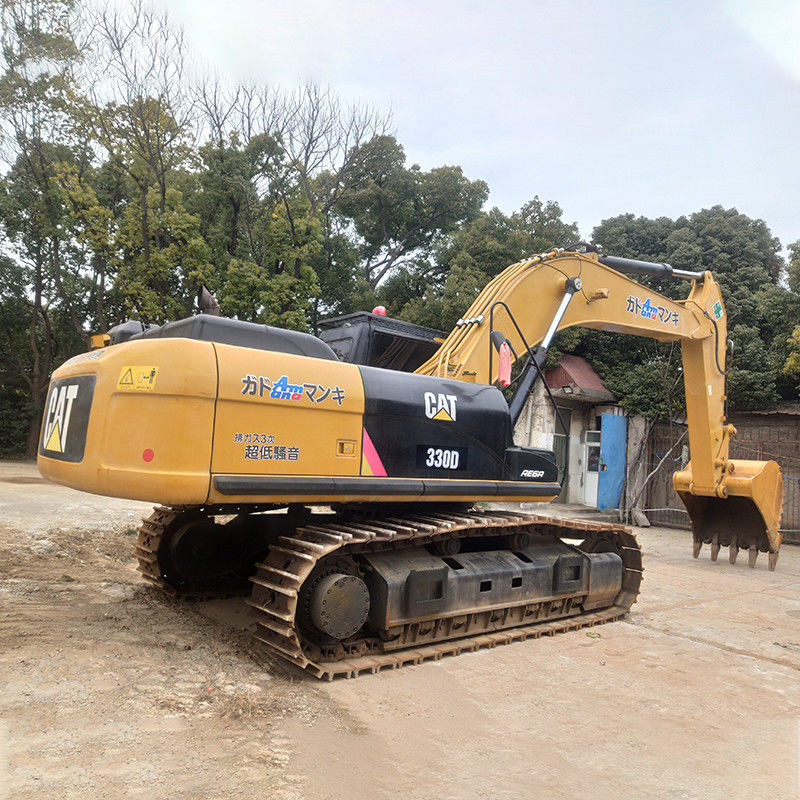 1.4-2.0m3 Capacité du seau CAT 330D Excavatrice 33 Tonnes Poids de la machine pour l'industrie lourde