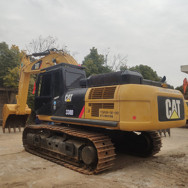 1.4-2.0m3 Capacité du seau CAT 330D Excavatrice 33 Tonnes Poids de la machine pour l'industrie lourde