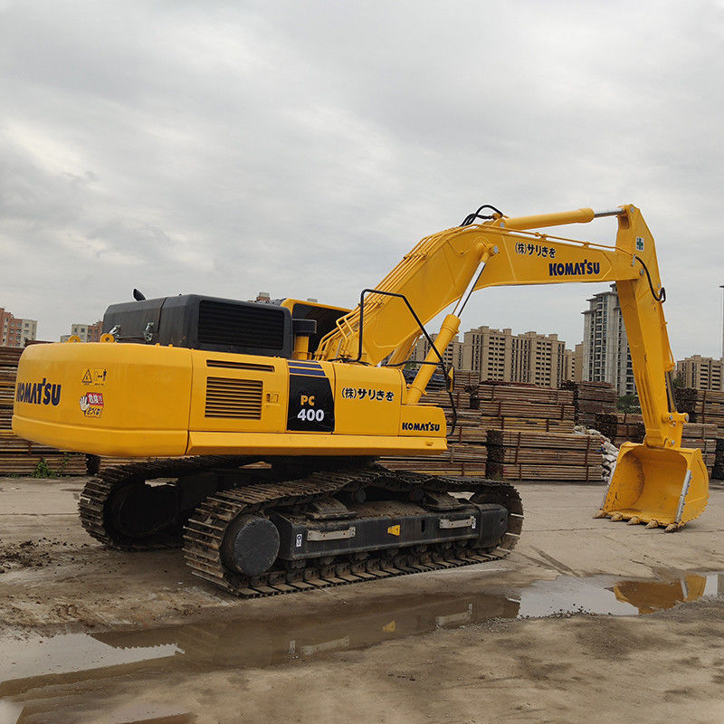 40 tonnes Poids de fonctionnement Utilisé Komatsu PC400-8 Grande excavatrice hydraulique avec performance