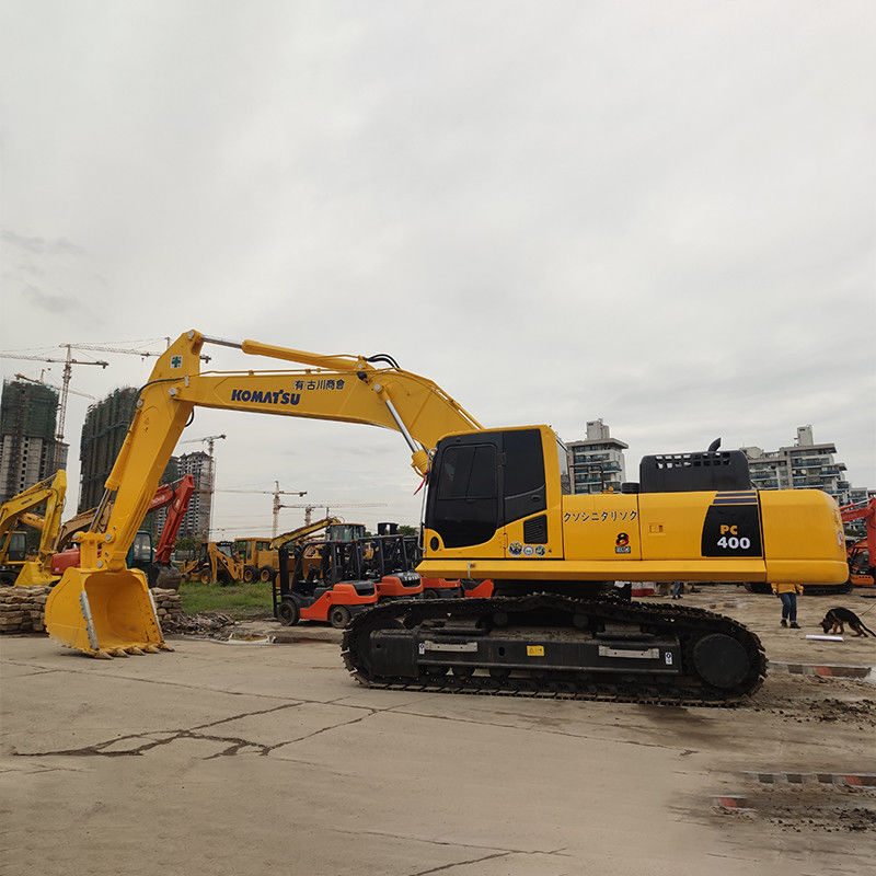 40 tonnes Poids de fonctionnement Utilisé Komatsu PC400-8 Grande excavatrice hydraulique avec performance