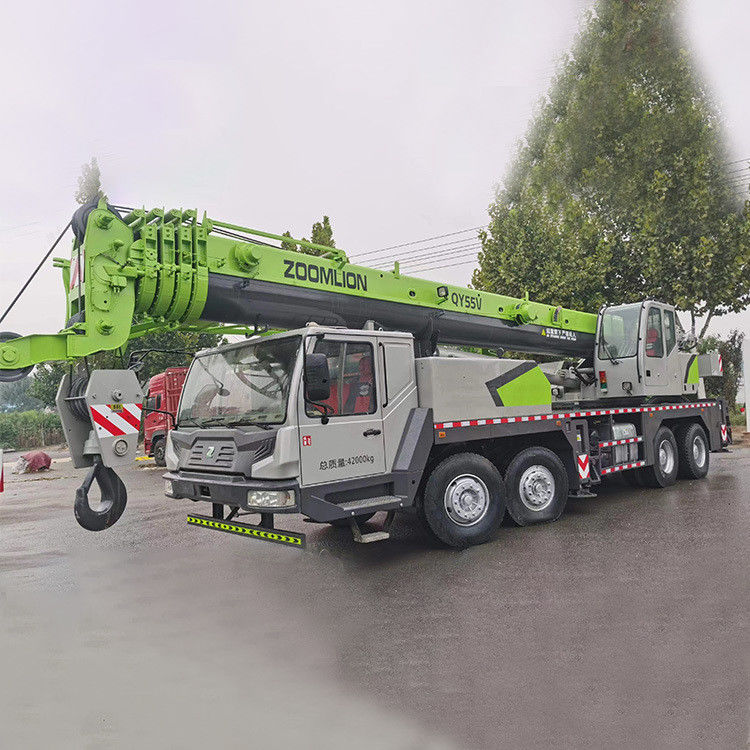 Crane Zoomlion QY50V 50 tonnes Cran de camion d'occasion avec autre soupape hydraulique Cylindre hydraulique