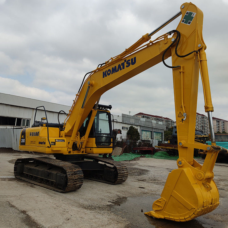 20 tonnes Komatsu PC 200 Japon Excavateur d'occasion avec et 3.1/4.2/5.5km/h Vitesse de marche