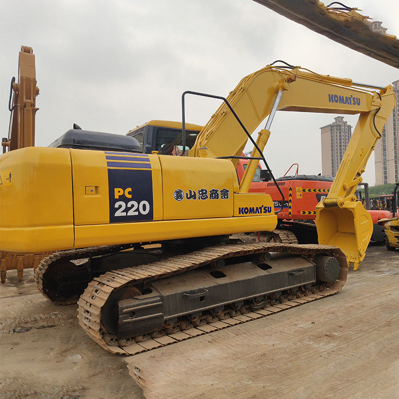 Le plus vendu de Komatsu PC220-7 Excavateur rampant Pompes à piston variables Type de pompe principale