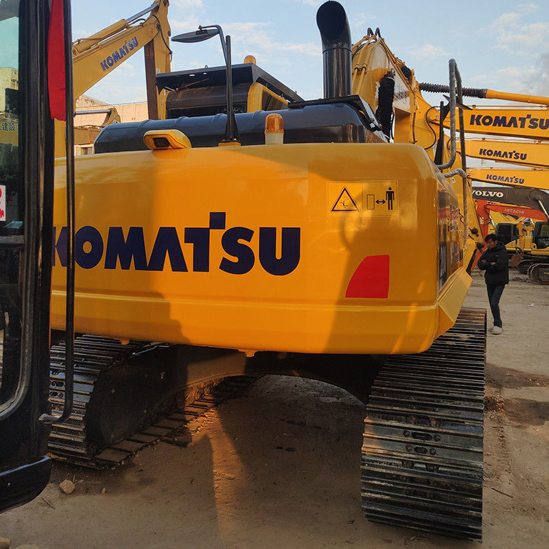 Excavateur Komatsu PC200 d'occasion de 2017 Excavateur à rampe de 20 tonnes avec moteur original