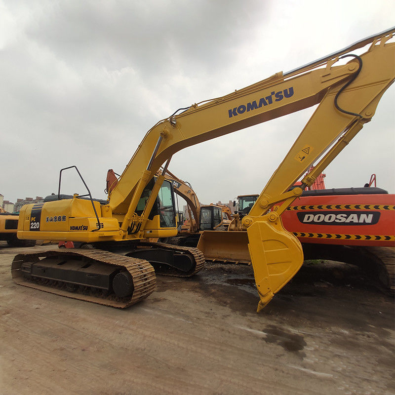20 tonnes Komatsu PC200-7 Crawler Excavateur japonais d'occasion avec 0-2000 heures de travail