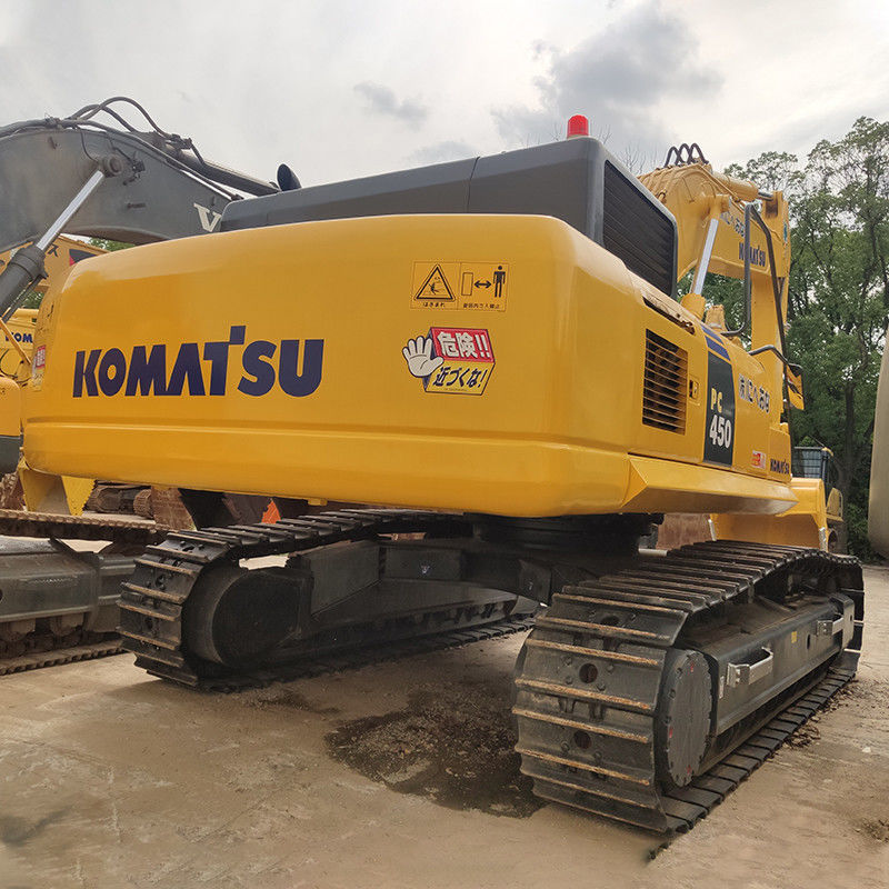 2016-2020 Utilisé Komatsu PC450-8 Grande excavatrice à chenille de 45 tonnes avec autre pompe hydraulique