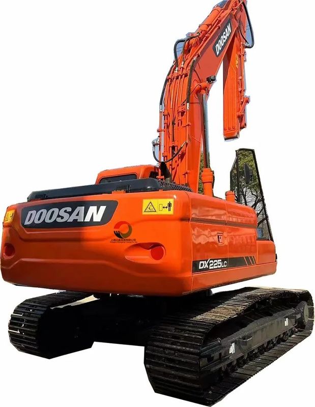 Radius maximal de creusement 10705 mm 110 kw En bon état Excavateur Doosan DX225 LC