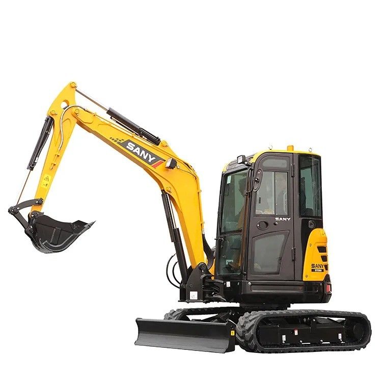 Sany 35u Excavateur à rampe 4855mm Hauteur maximale de creusement et poids de fonctionnement de 5,8 tonnes