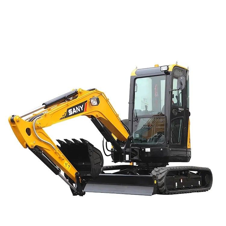 Sany 35u Excavateur à rampe 4855mm Hauteur maximale de creusement et poids de fonctionnement de 5,8 tonnes