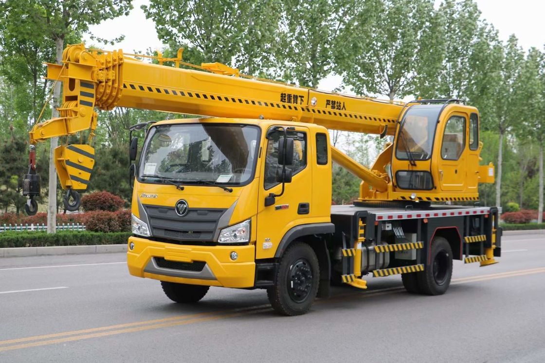Puissance de 160 chevaux jaune 12-15 tonnes grue équipement de levage camion grue camion grue d'occasion