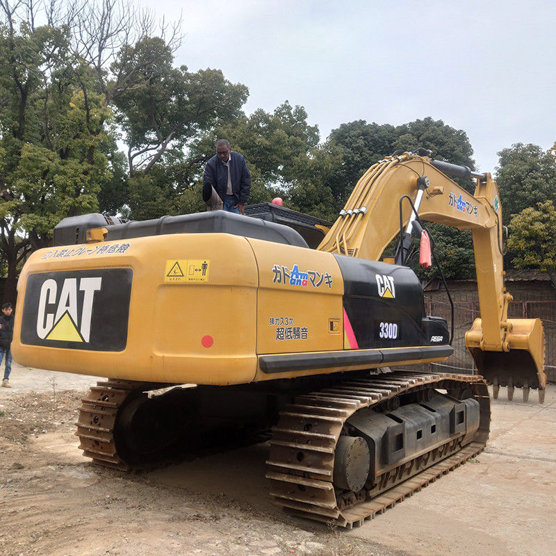 Excavateur Cat 330D avec chaîne de rampe Excavateur de chenille d'occasion à prix abordable