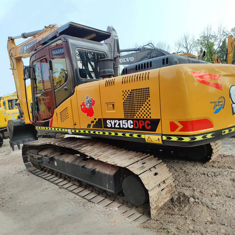 Sany SY215C Excavateur de creuseur Yanmar Bucket Crawler Excavator Machine pour professionnel