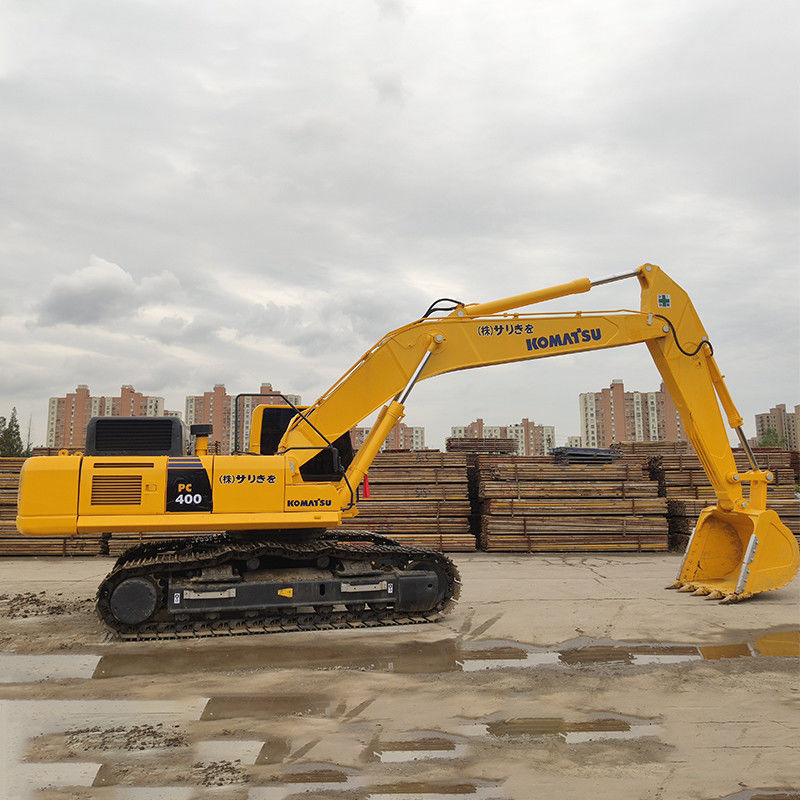 90% Komatsu PC400-8 Excavateur hydraulique à rampe hauteur de cabine complète 3285 mm Original Japon