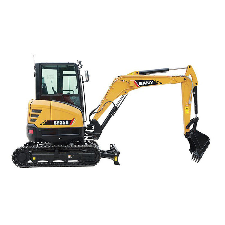 SY35 Mini-excavatrice Sany de 3 tonnes avec 3000 kg de poids de la machine et autre cylindre hydraulique