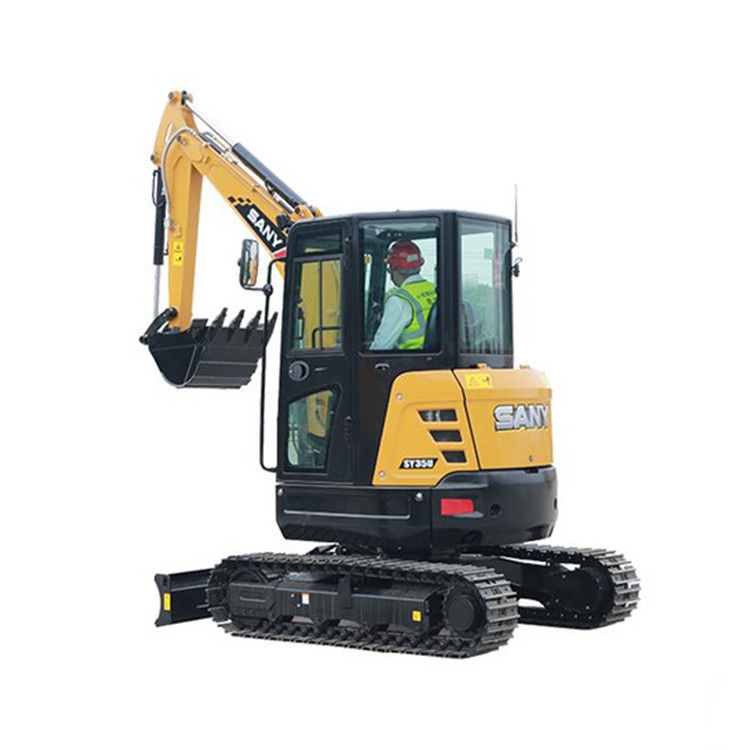 SY35 Mini-excavatrice Sany de 3 tonnes avec 3000 kg de poids de la machine et autre cylindre hydraulique