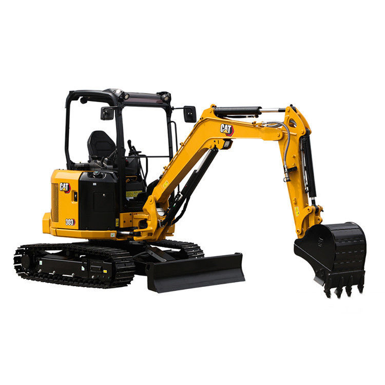 Vente CAT303 Mini-excavatrice de 3 tonnes Excavatrice à roulement diesel avec autre vanne hydraulique