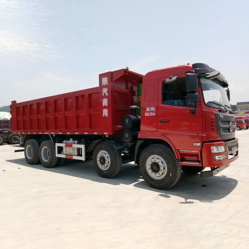 Axle arrière moyen Usé Shacman F3000 8x4 camion à bascule pour l'exploitation minière camion à décharger sans écran tactile