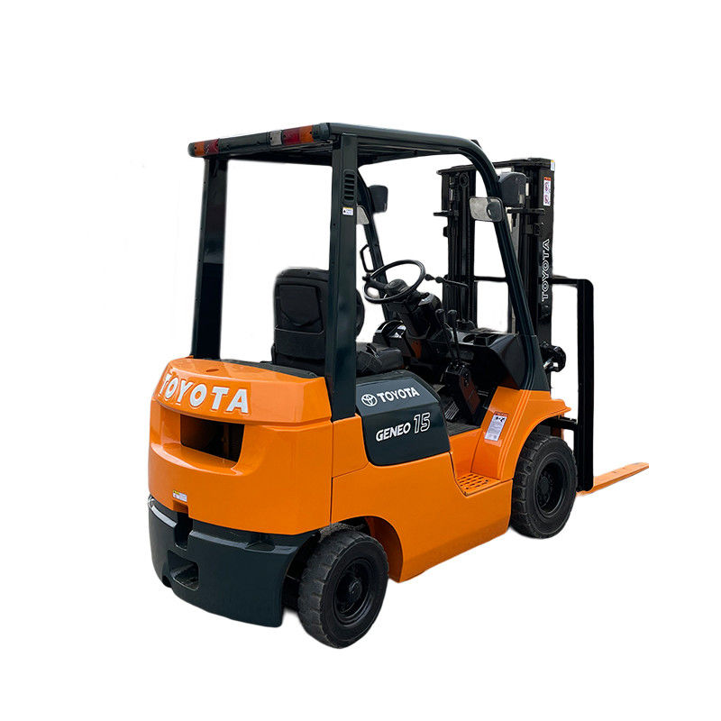 Mode électrique entièrement Toyota 3 tonnes Chauffre-échafaudage d'occasion en bon état et pneus en nylon