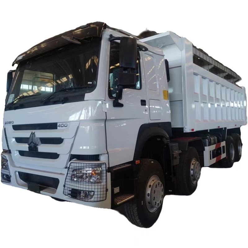 Howo 8x4 LHD Dump Tipper Truck avec couple maximal 500-1000Nm et capacité du moteur 6-8L