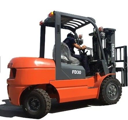 FD30 chariot élévateur diesel de 4300 kg de poids et de 125 mm de largeur de fourchette